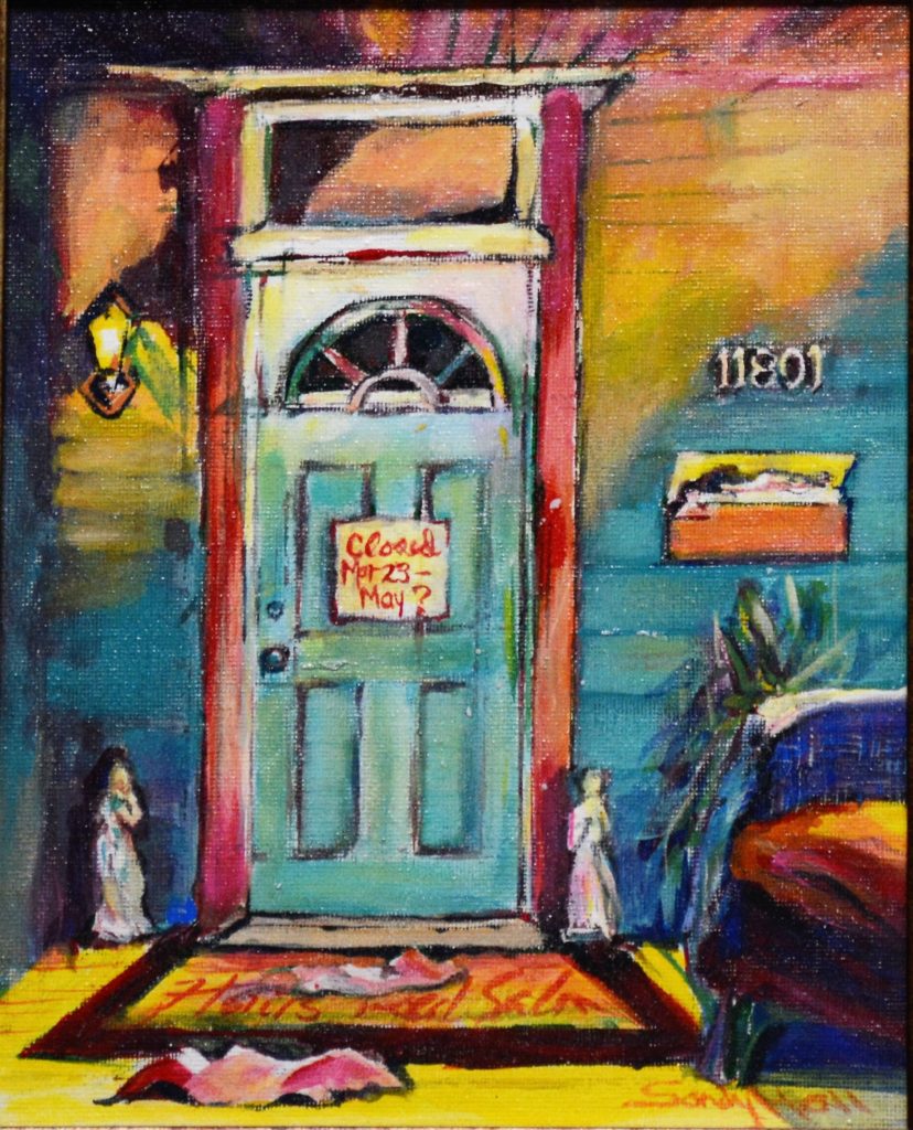Hair's Red Salon Closed S Hall $100 Acrylic LL