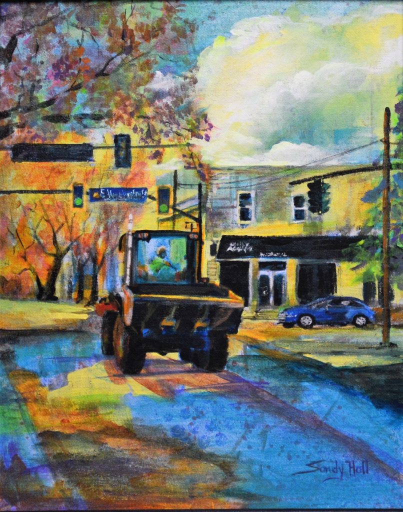 Heading South S Hall $150 Acrylic