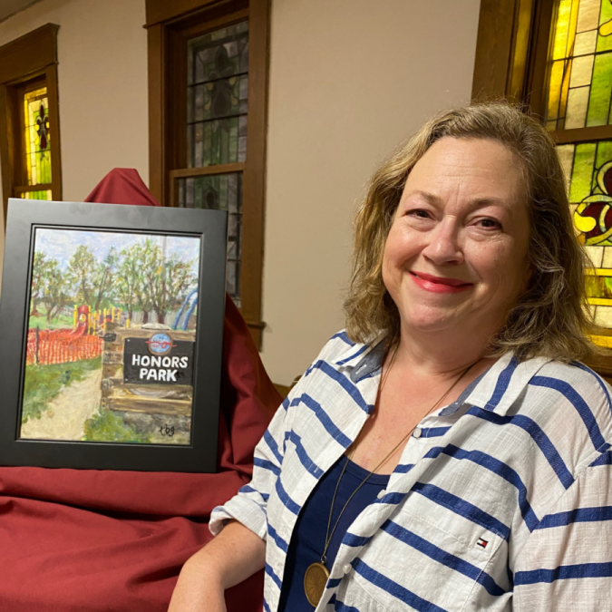 Fenced Off T. Barber no mask